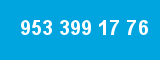 953 399 17 76 953 399 17 76